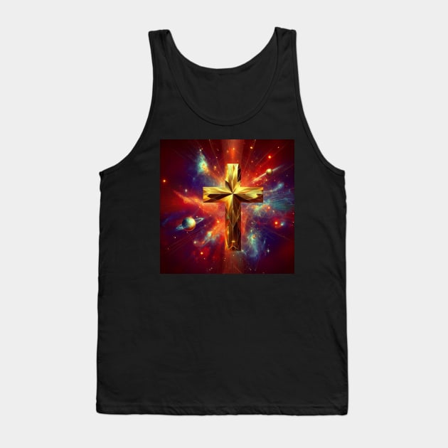 Cosmic Cross . Tank Top by Canadaman99